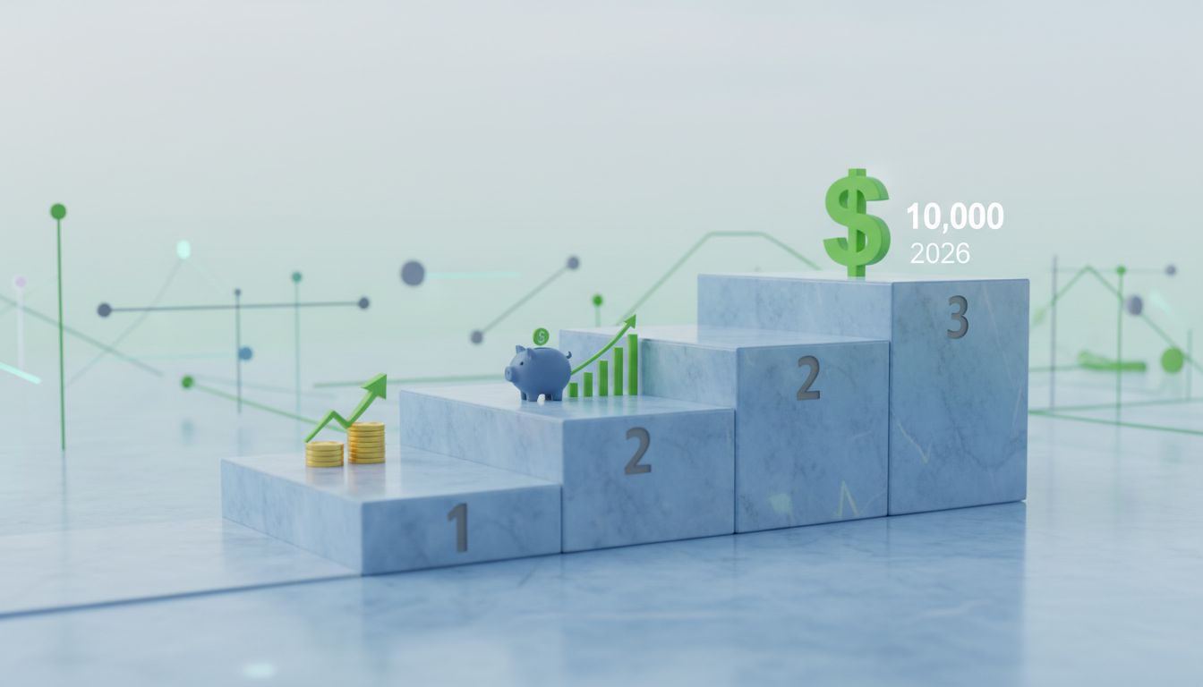 3 steps to grow your savings by $10,000 in 2026