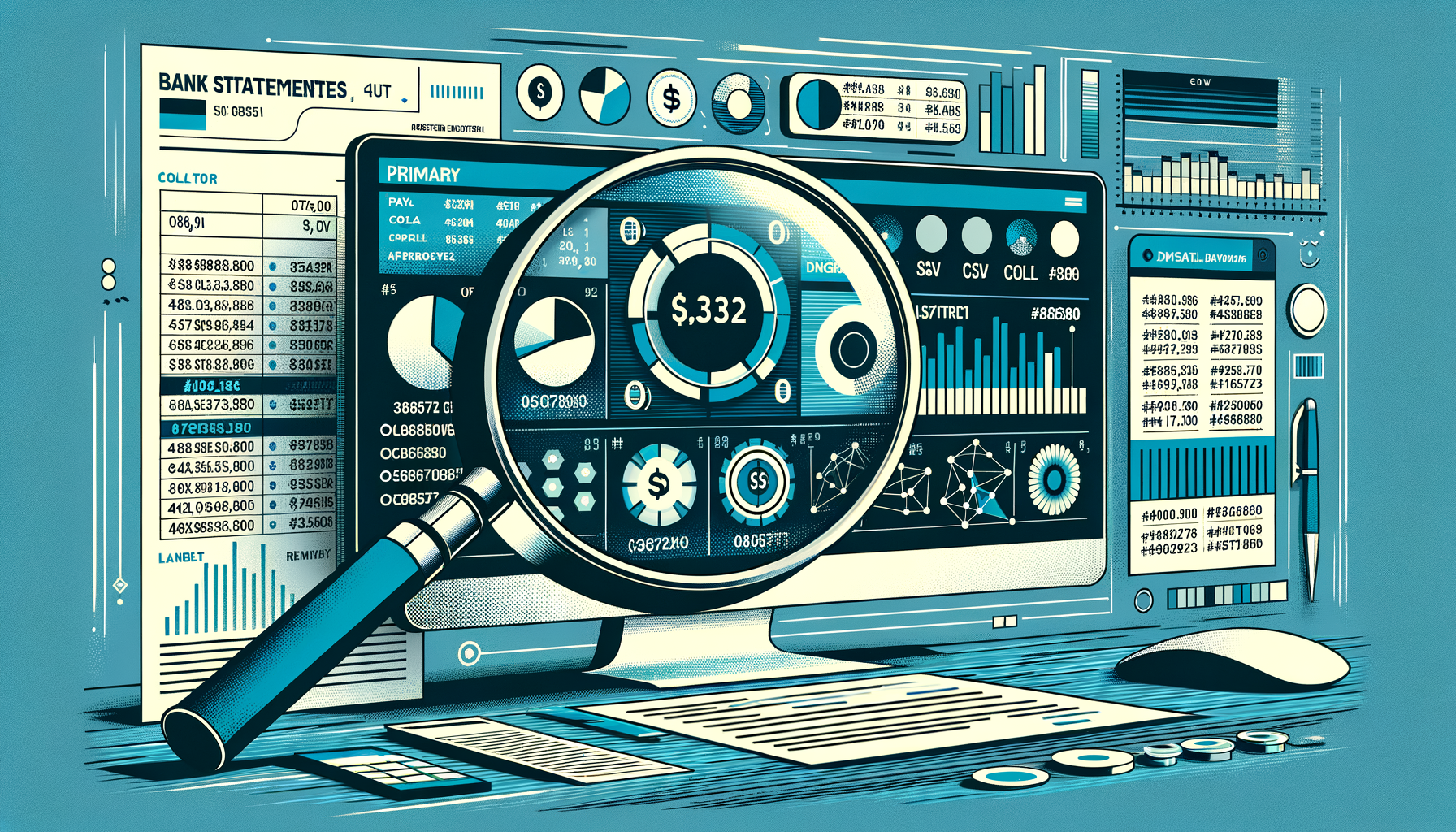 Analyzing bank statements: a practical guide