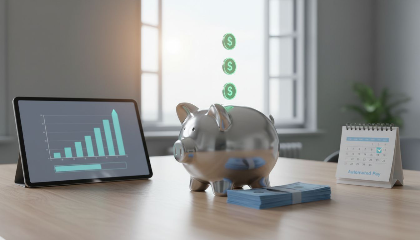 Automate paychecks to grow monthly savings