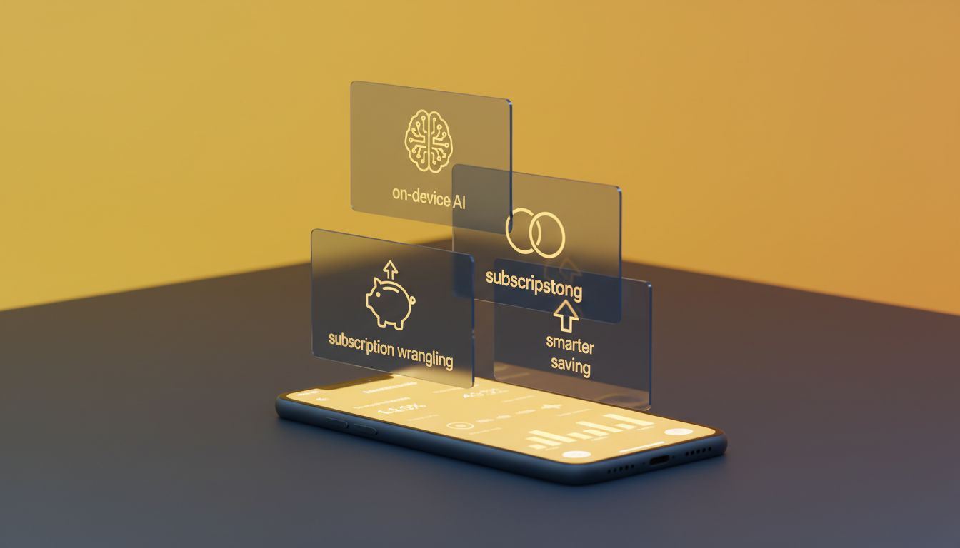 What modern money managers do differently: on-device AI, subscription wrangling and smarter saving
